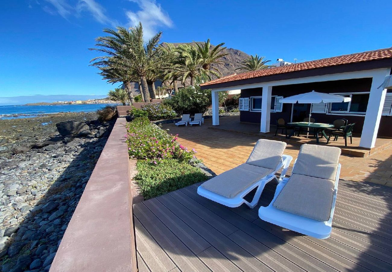 Ferienhaus in Valle Gran Rey - Casa Blanca - Valle Gran Rey Sunset Villa